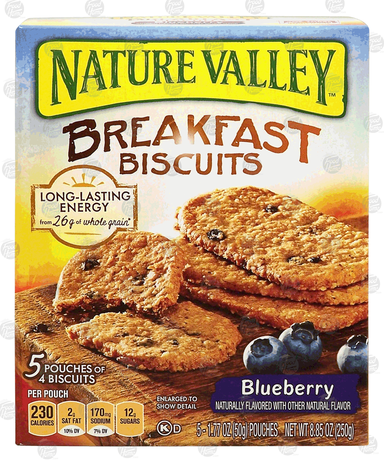 Nature Valley Breakfast Biscuits blueberry, 5 pouches of 4 Full-Size Picture